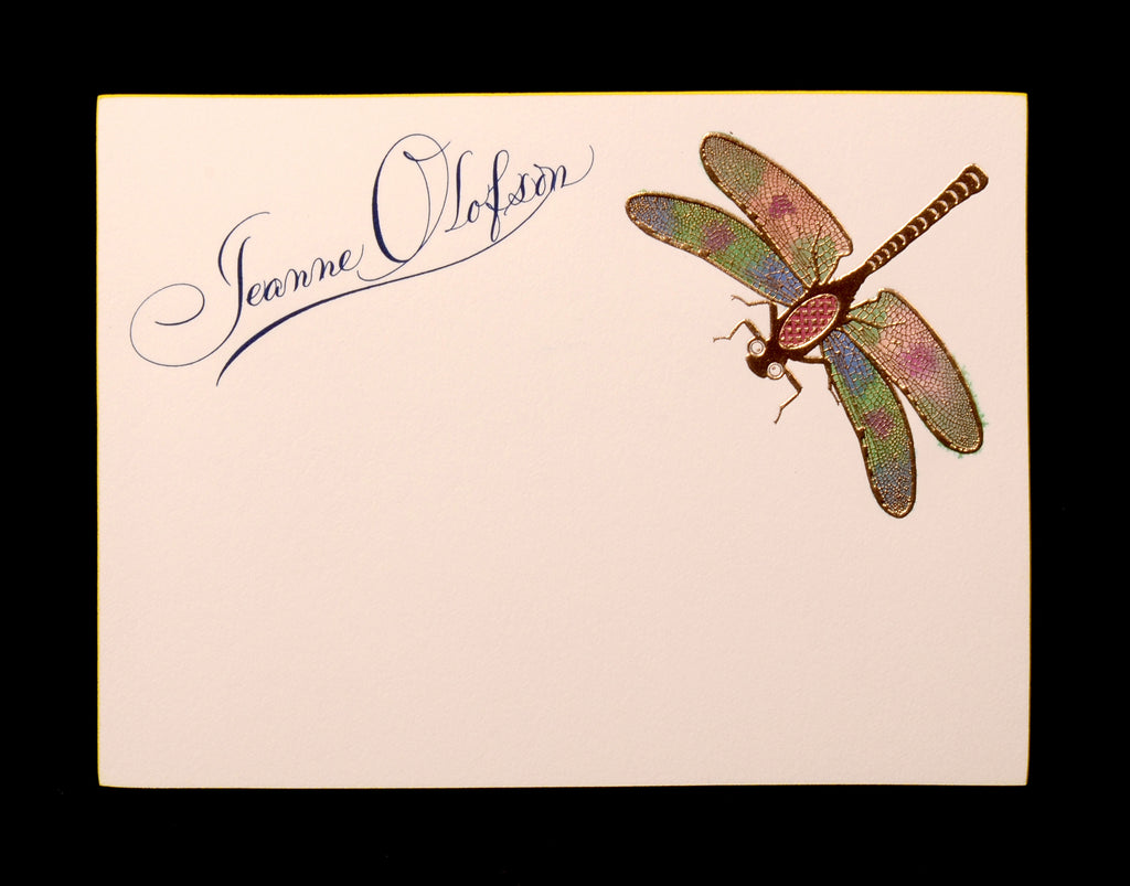 Custom Retail; title: Dragonfly Jeanne