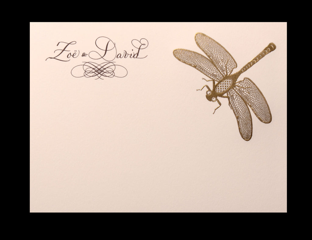 Custom Retail; title: Dragonfly Zoe & David