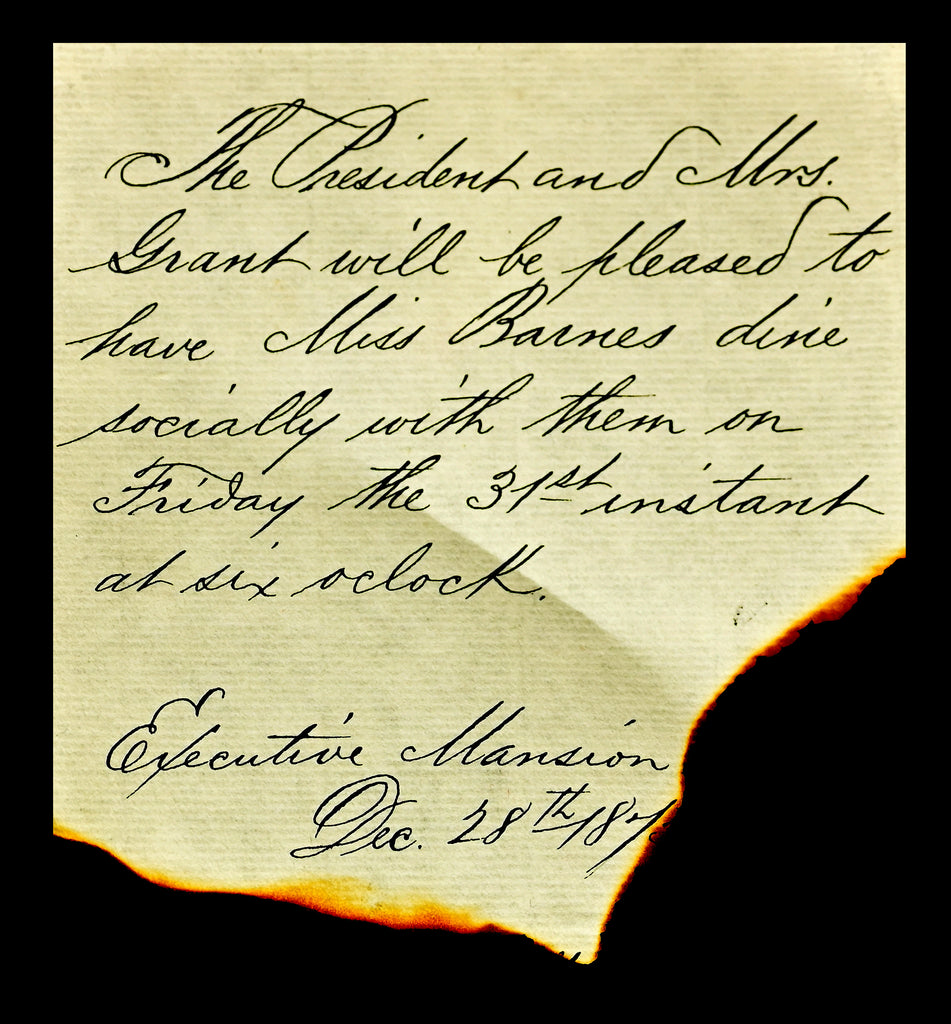 ; title: 19th century handwriting prop/on camera work