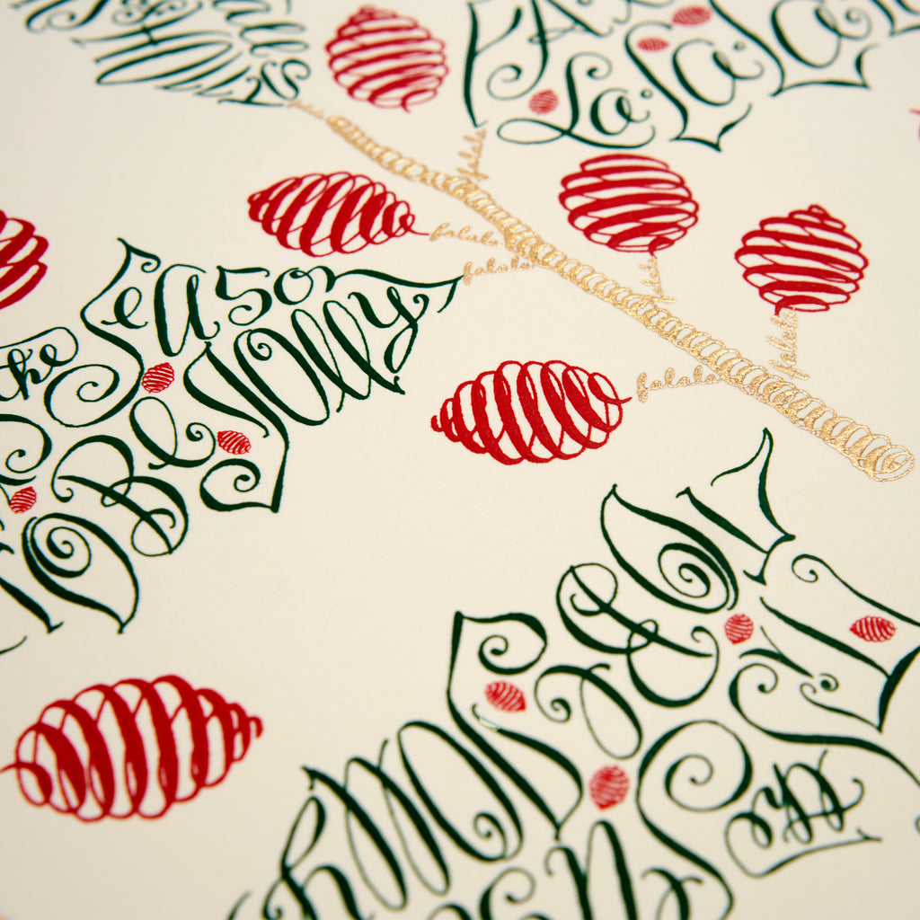 Deck the Halls Grand Statement Card