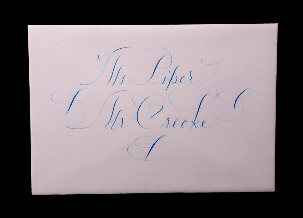 Envelopes & Placecards; title: Inner Envelope Classic Script