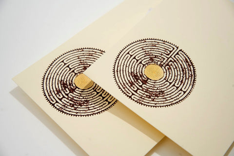 Labyrinth Notecards | Set of 8
