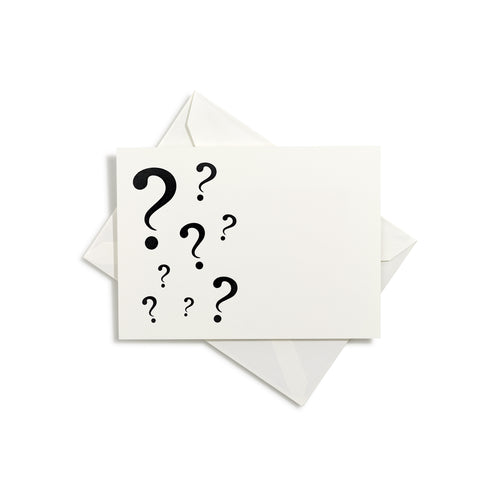 Question Mark Notecards | Set of 8
