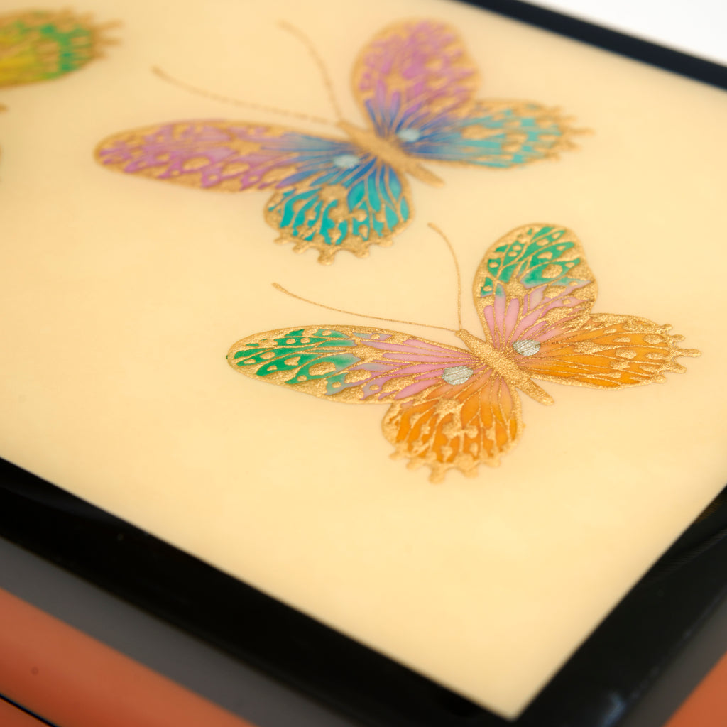 Butterfly Hand-painted Lacquer Box