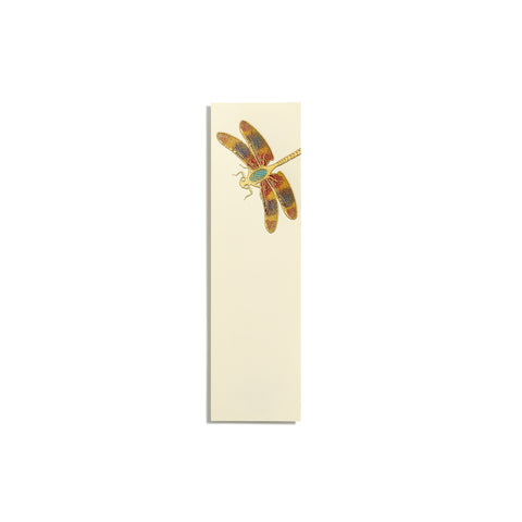 Dragonfly Hand-Painted Bookmark