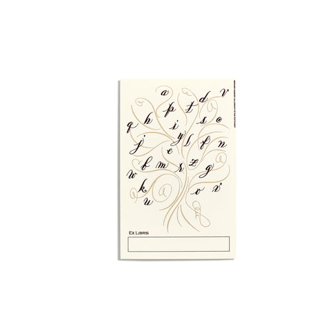 Tree of Life Letters Bookplate