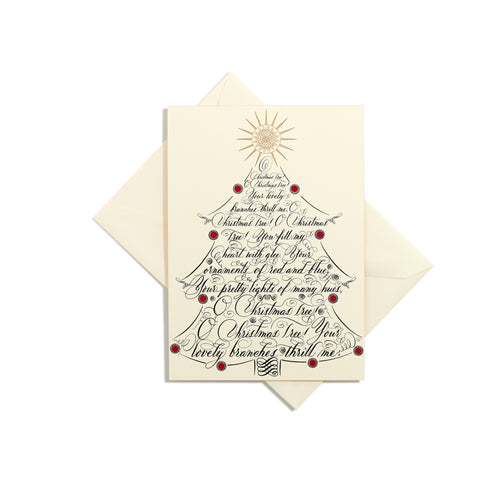 O Christmas Tree Grand Statement Card