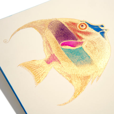 Fish Hand-painted Grand Statement Card