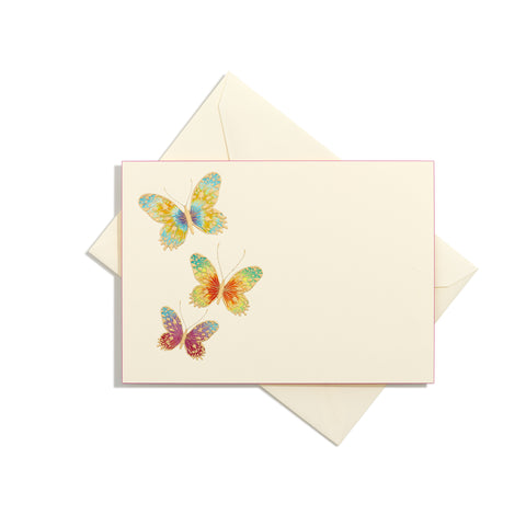 Butterfly Hand-painted Grand Statement Card
