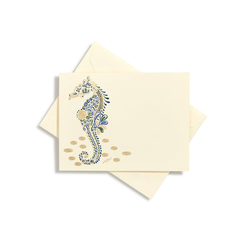 Seahorse Notecards | Set of 8