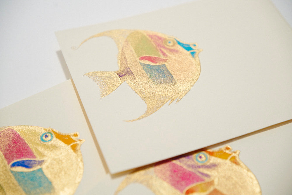 Fish Hand-painted Notecards | Set of 8