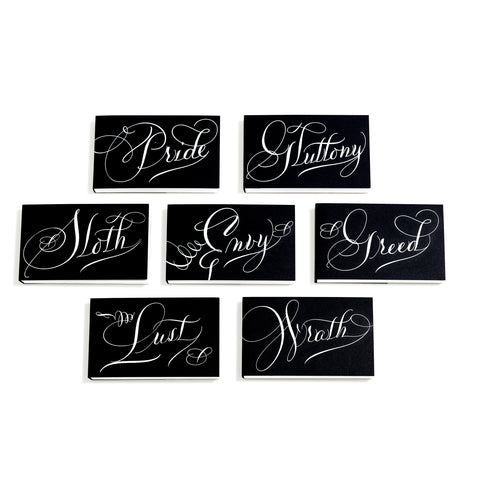 Deadly Sins Notepad | Set of 7