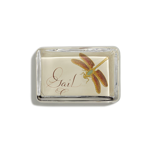 Dragonfly Customized Paperweight
