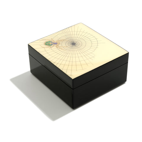 Spider Hand-painted Lacquer Box